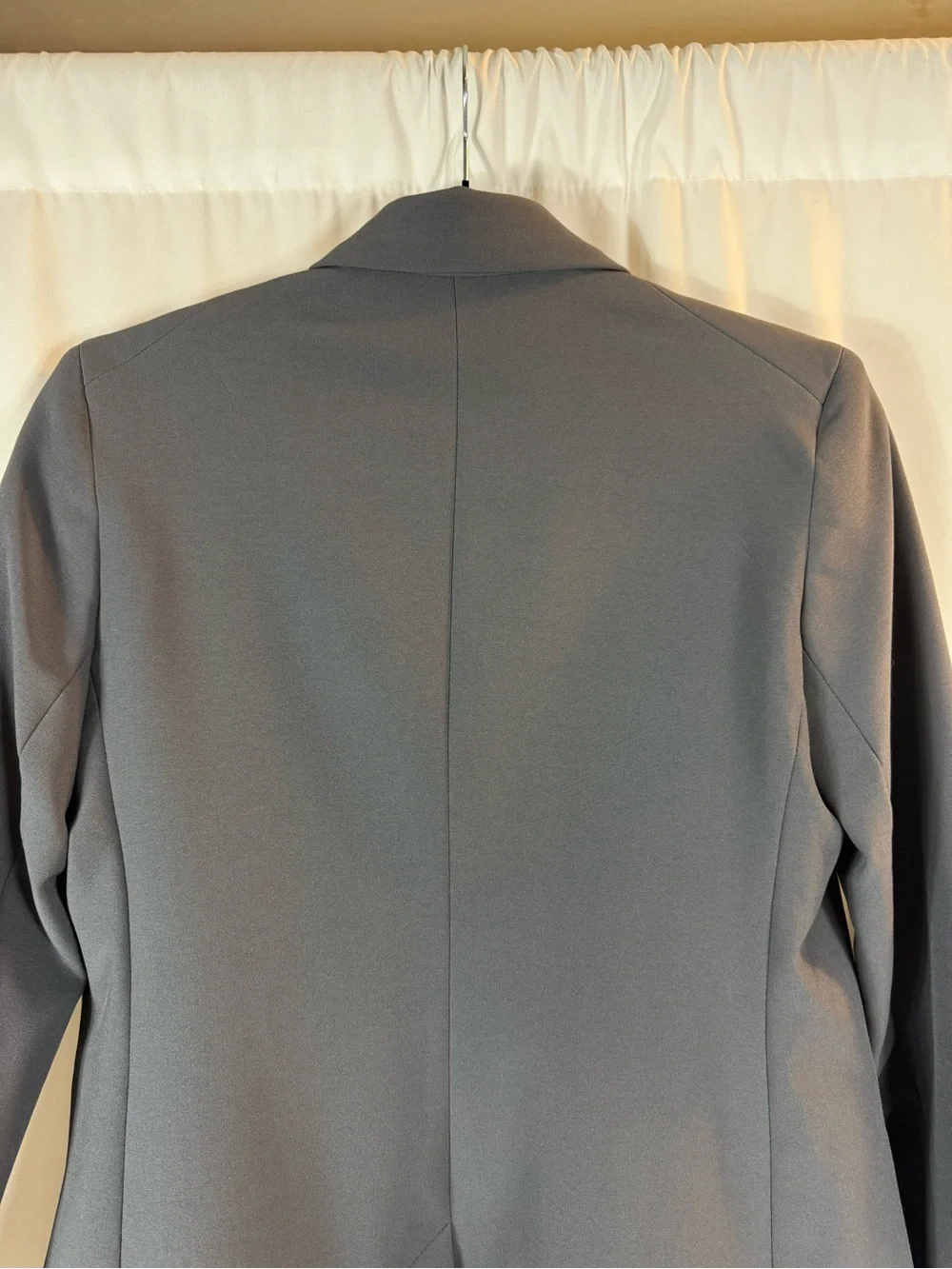 Express Women's Double-Breasted Blazer in Gray with Decorative Buttons size: S - Picture 11 of 14